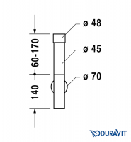 SIFON DE DISEÑO DURAVIT